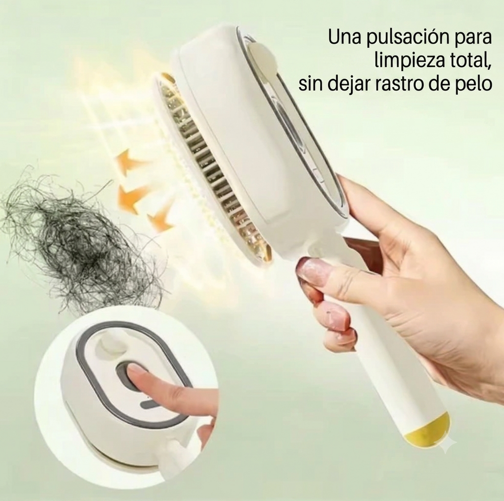 Lúmora™                                      Cepillo Capilar inteligente con Spray